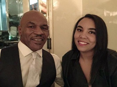 Mike Tyson and Rayna Tyson together.
